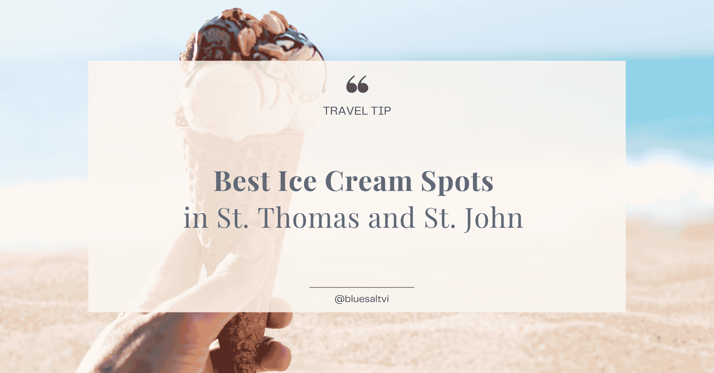 Car ferry vs People Ferry-3 A local's guide to the best ice cream, gelato, smoothies, and ice pops in St. Thomas and St. John, including where to go and what to order.